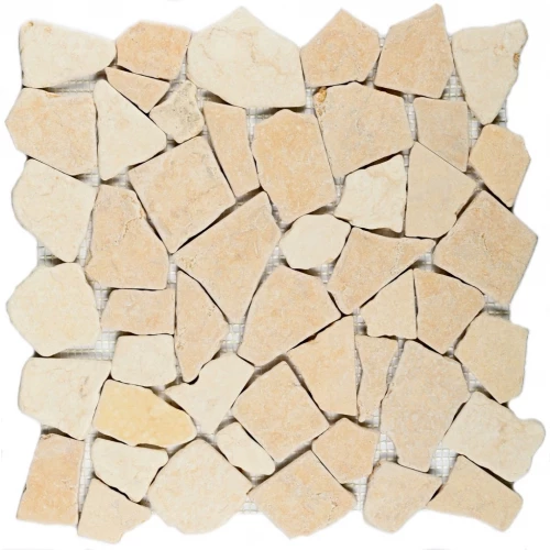 Мозаика Bonaparte Каменная мозаика Rim III матовая бежевая 30,5х30,5 см