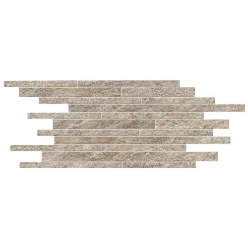 Брик Atlas Concorde Италия Норде Платино / Norde Platino Brick Matte матовая под кварцит серый A59R 30×60 см 9 мм