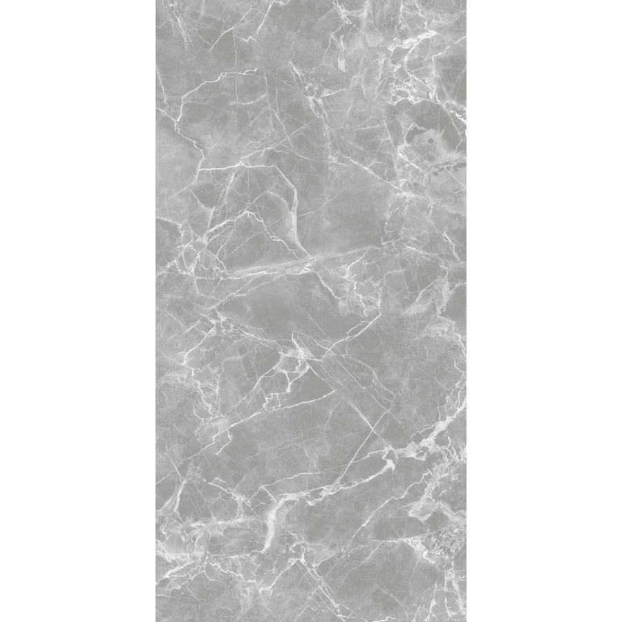 Керамогранит Global Tile Solo NB PGT 2198 грес глазурованный полированный серый 120*60 см