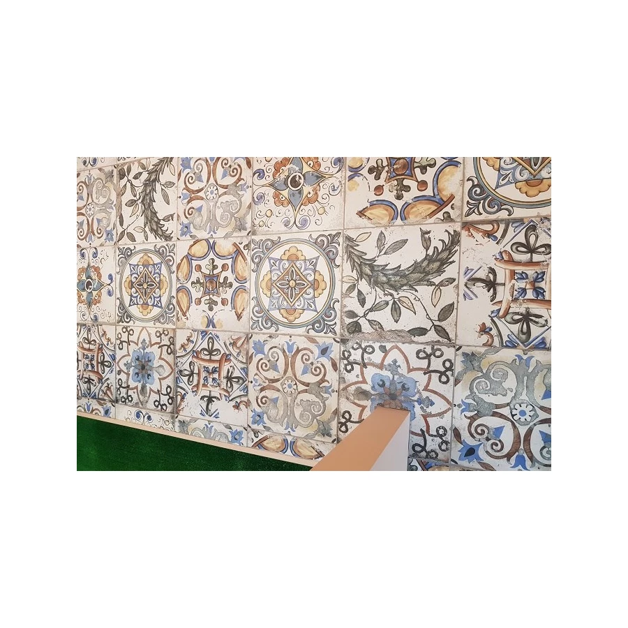 Керамогранит Goetan Ceramica Colonial Decor матовая многоцветная 33,3x33,3 см