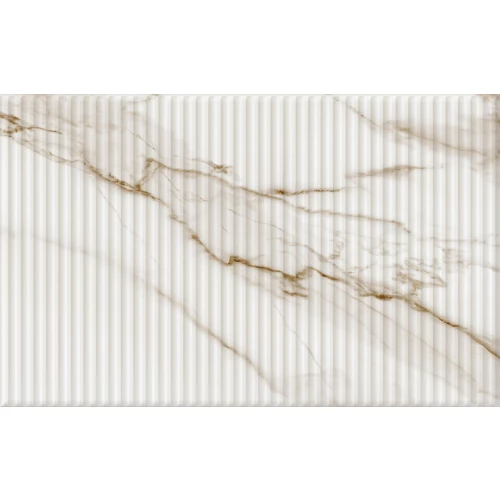 Плитка настенная Gracia Ceramica Капелла низ 02 глянцевая белая 010100001555 40х25 см