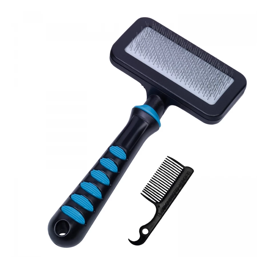 Щетка пуходерка для кошек и собак Nobby средняя 