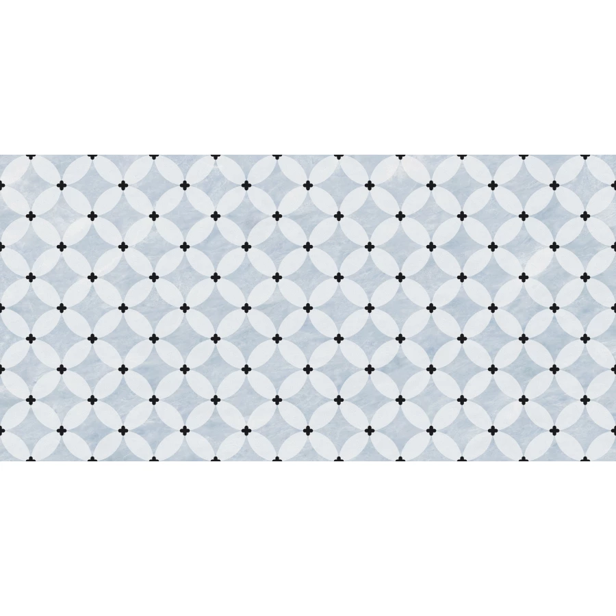 Керамогранит ITC Emma Satin Mix полуматовый голубой 120х60 см