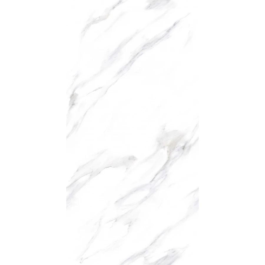 Керамогранит Seratonia Carving-Glossy GS Wavy Snow снежно-белый 120х60 см