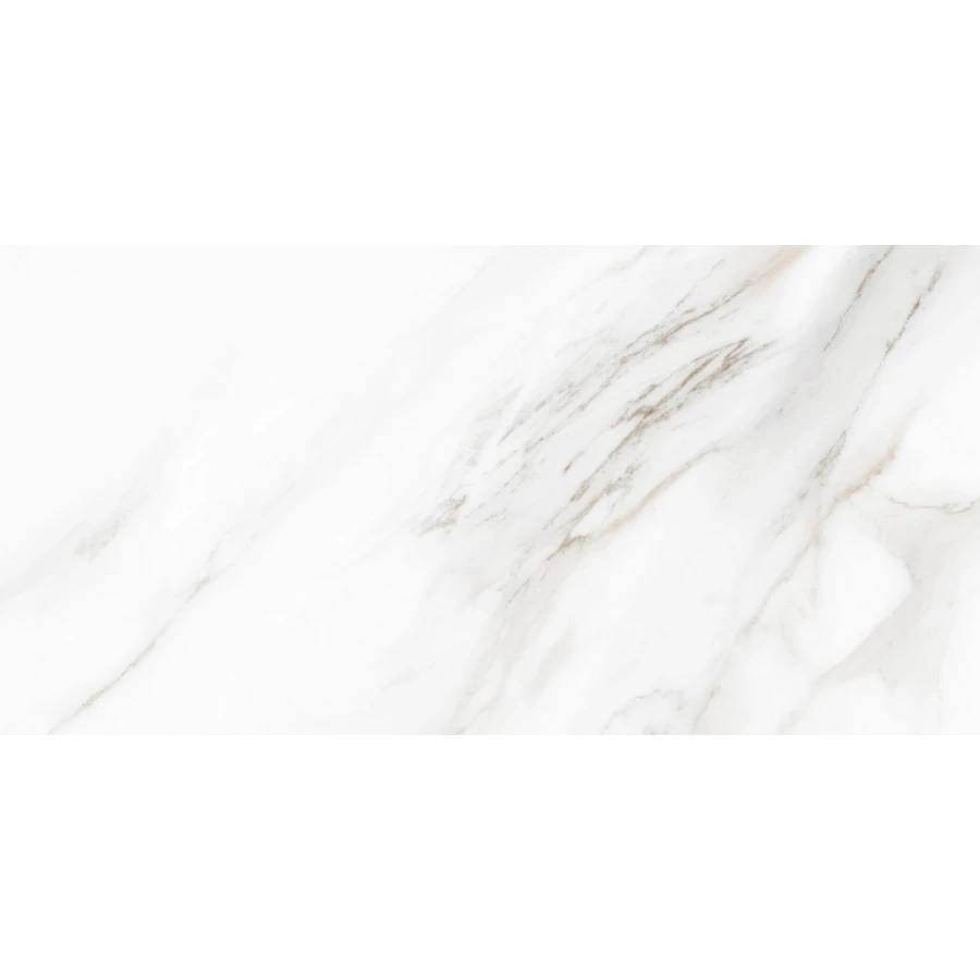 Керамогранит Delacora Calacatta Andrea карвинг матовый белый D30019M 60х30 см