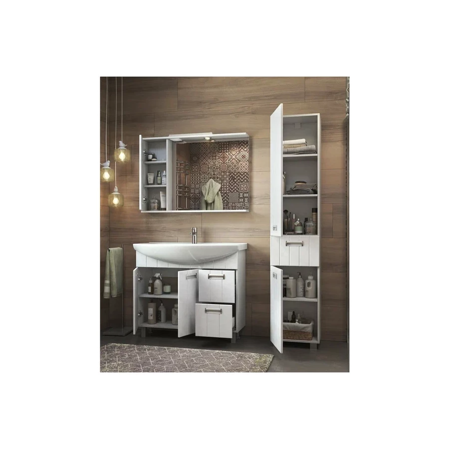 Зеркало шкаф Vigo Diana 1000 навесной левый со спотом z.DIA.100.L.El 100x70 см