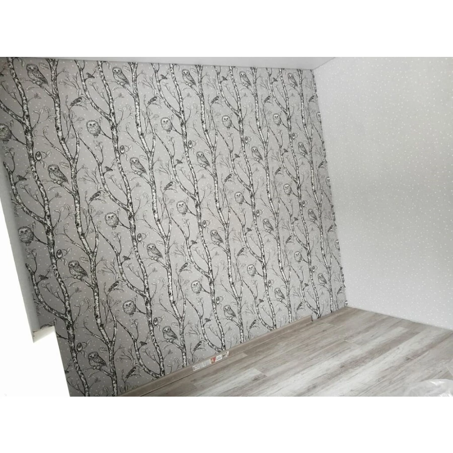 Обои флизелиновые Palitra Home HomeColor Wonderful серые HC71534-14 1,06х10,05 м