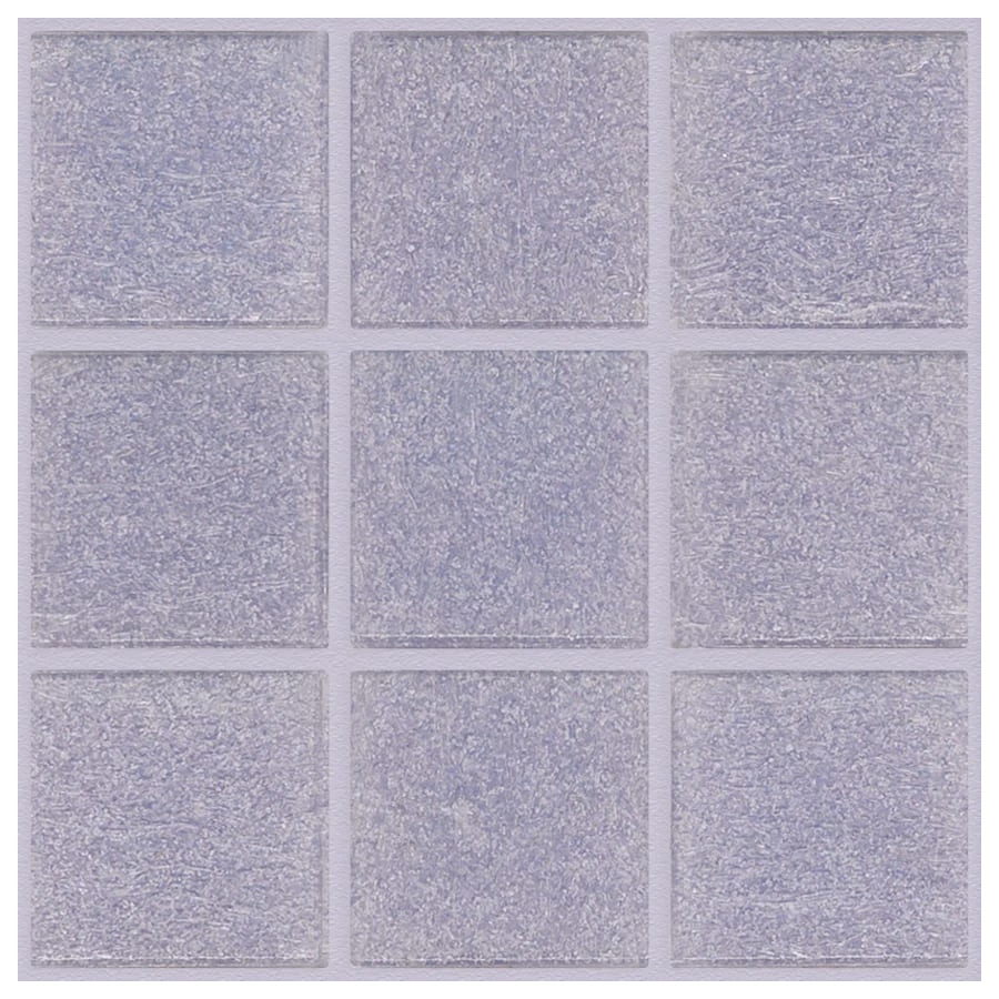 Мозаика стеклянная Trend Vitreo 171 2x2 матовая светло-фиолетовая 171**-kg 31,6х31,6 см