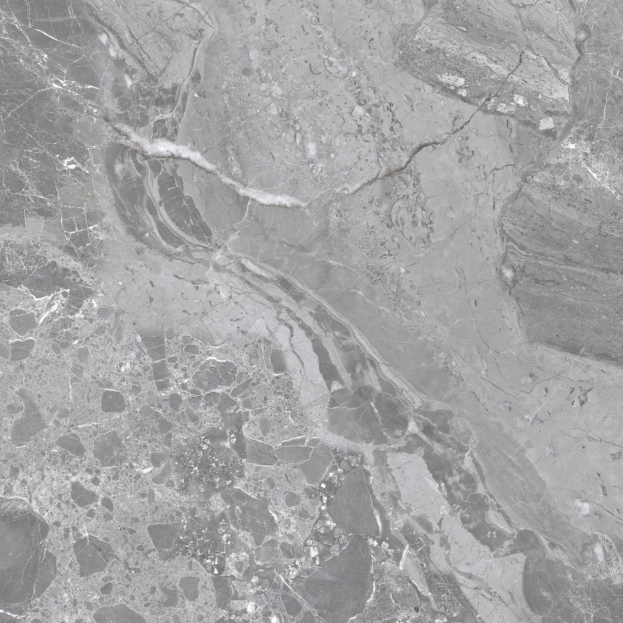 Керамогранит Delacora Greiny Graphite sugar-эффект серый 6060GRY25 60х60 см