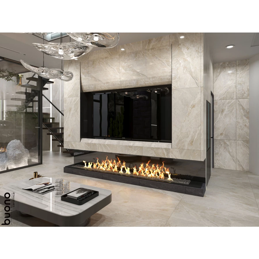 Керамогранит Buono Stones Irwin Matt матовый бежевый S4436M 120х60 см