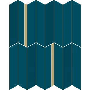 Мозаика Italon 3D Экспириенс Блу Глосcи инфинити 600110000972 38.7х30.7 см