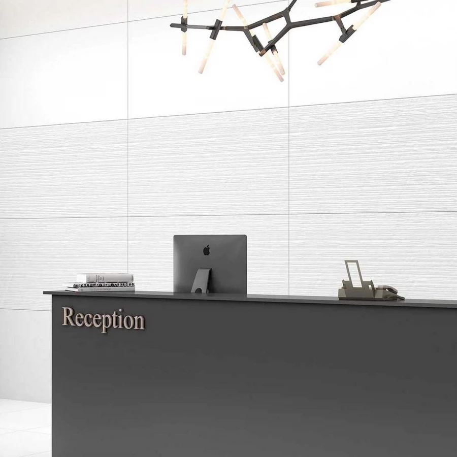 Керамогранит Mozart Rare & Unique Super White Lenza Lappato белый N90022 120х60 см