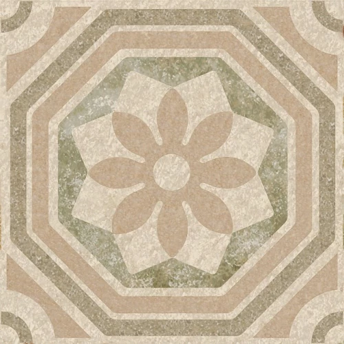 Плитка напольная Kerama Marazzi Кампионе 1 Декор матовый бежевый HGD/A520/3278 30,2x30,2 см