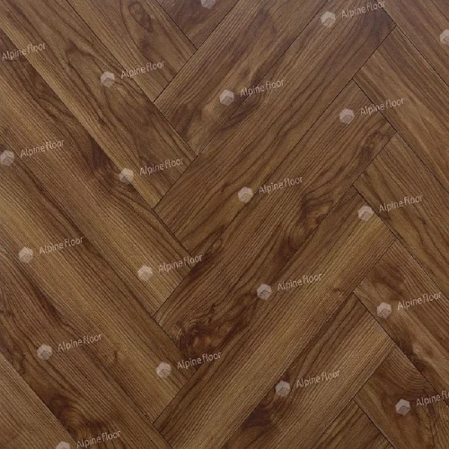 Ламинат Alpine Floor Herringbone 12 BR Chocolate Walnut 520 33 класс 12 мм 1,1971 кв.м.