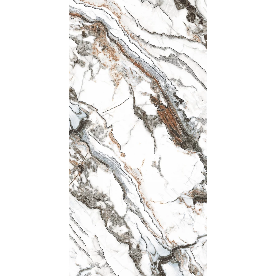 Керамогранит Casati Ceramica Carving Polished Gold GS Algeria Multy Golden Carving многоцветный 120х60 см