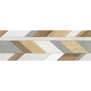 Плитка настенная ALMA Ceramica Mural матовая многоцветная TWU3090MUR74R 90х30 см