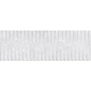 Плитка Saloni Markthal Metric Light матовая белая 90x30 см