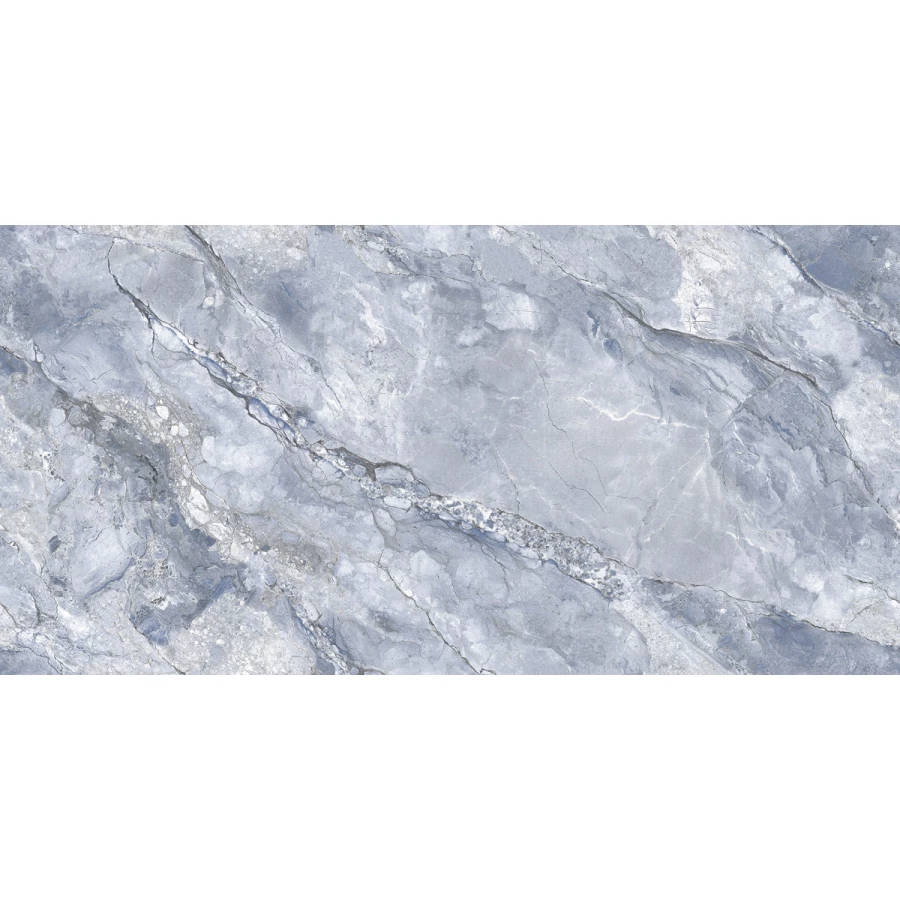 Керамогранит Ceradim Ocean Gorgeous Blue голубой Полированный 120х60 см