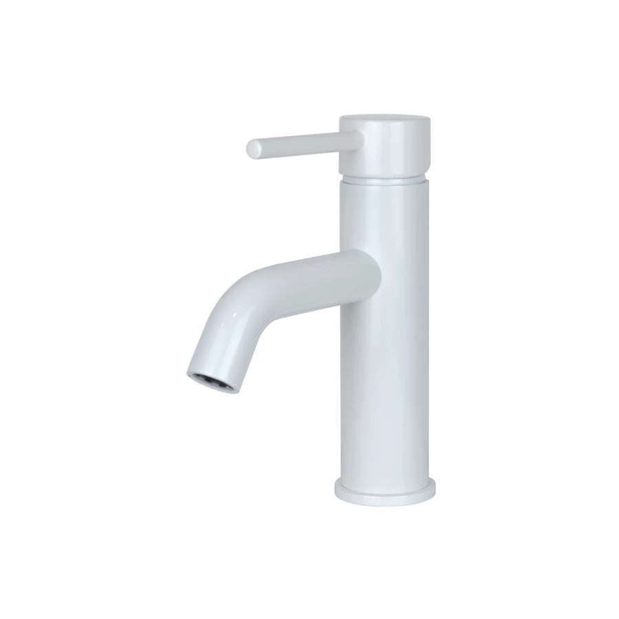 Смеситель однорычажный на раковину Bronze de Luxe Scandi 1451W белый