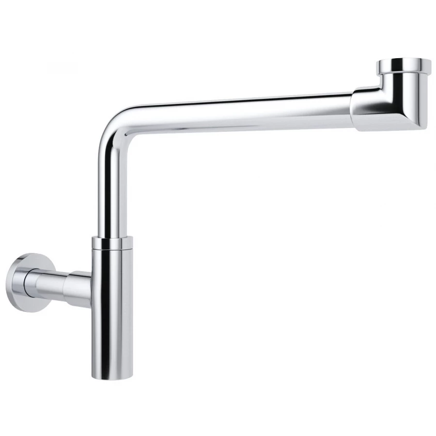 Металлический сифон для раковины Wellsee Drainage System 182124000, цвет хром