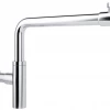 Металлический сифон для раковины Wellsee Drainage System 182124000, цвет хром