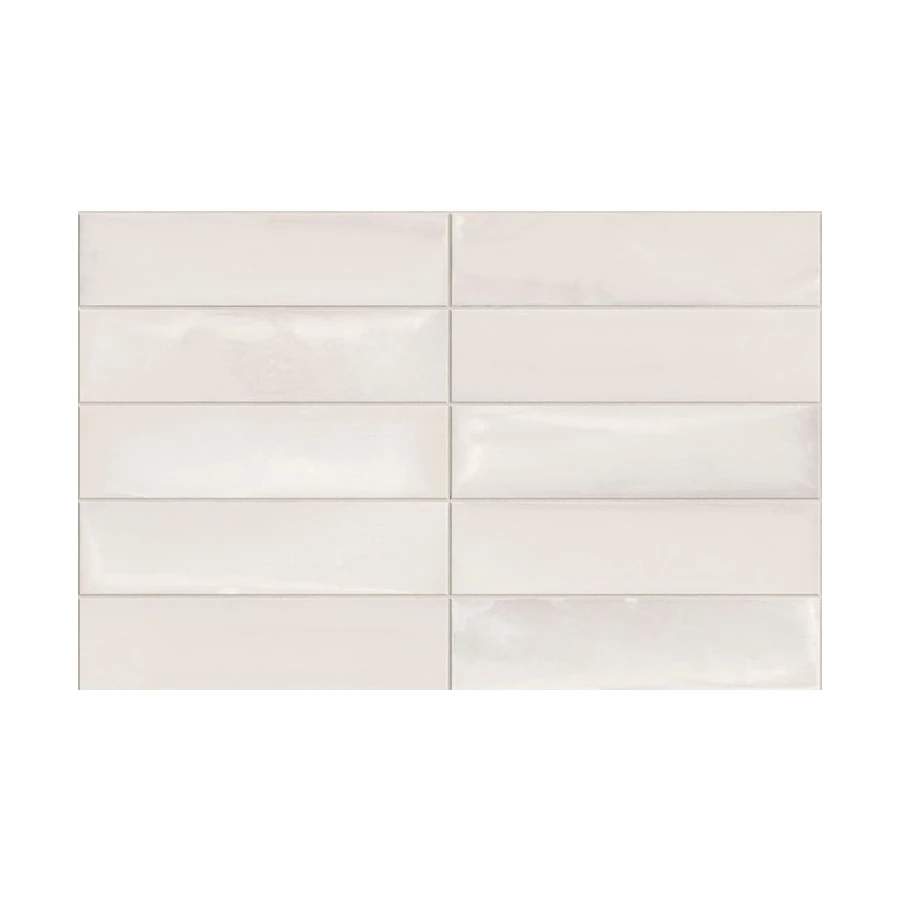 Керамогранит Atlas Concorde Forte dei Marmi Rock Aria Brick Madreperla матовый белый 600010001809 30х7,5 см