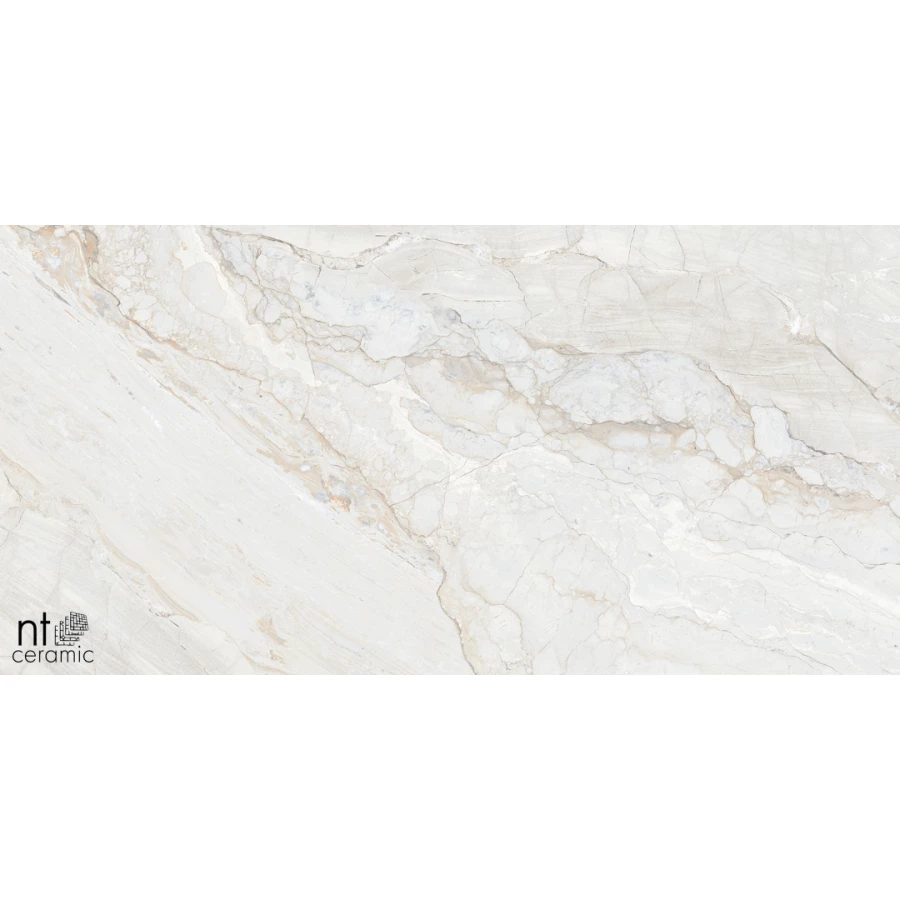 Керамогранит NT Ceramic Gravel White Полированный NTT99508P 120х60 см