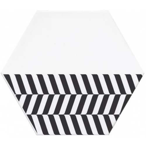 Плитка настенная Kerama Marazzi Буранелли Декор матовый белый NT/B207/24001 23,1х20 см