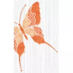 Декор Нефрит-Керамика Бабочки оранж 04-01-1-09-03-35-015-1 40х25