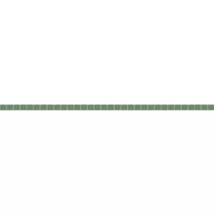 Бусинка люстрированная Роскошная мозайка Бусинка зеленая 0,7х25