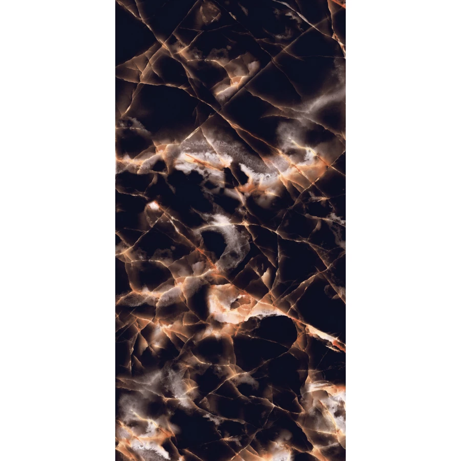 Керамогранит Maimoon Ceramica Hg Glossy Onyx shelter black 120х60 см