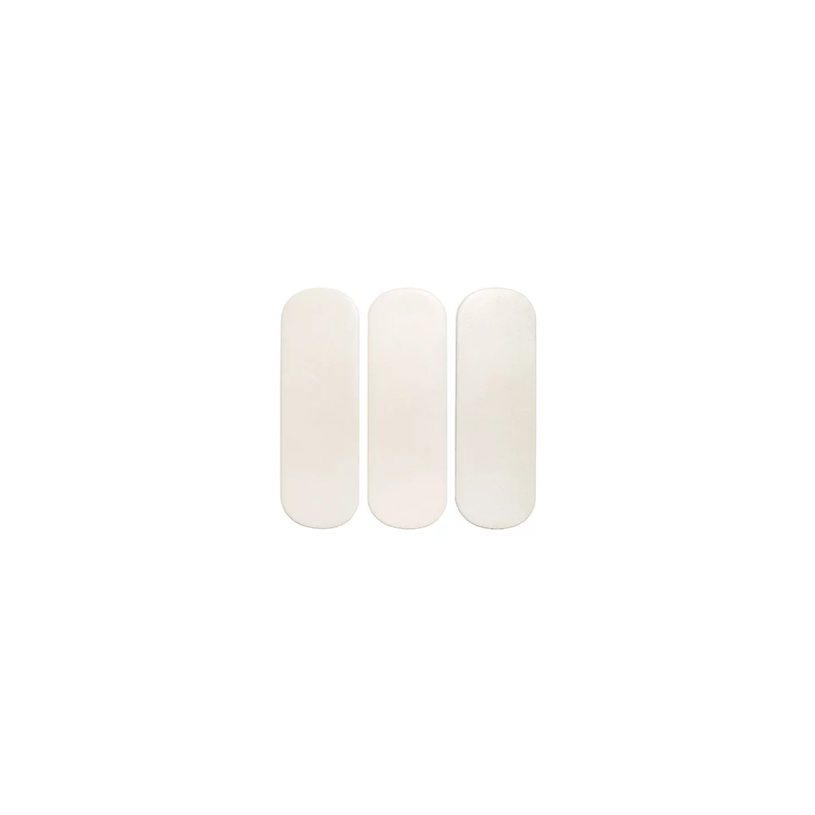 Плитка настенная DNA Calema Oval White Matt матовая белая 16х5,2 см