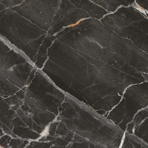 Керамогранит Eurotile Ceramica Mirra Black Pol черно-серый 7930138705320 60x60 см