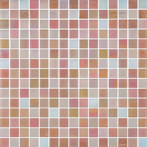 Стеклянная мозаика JNJ Mosaic Normal сетка 2x2 глянцевая розовая JC724 32,7х32,7 см